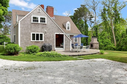Orleans Cape Cod vacation rental - Privacy in this serene patio in back of the property