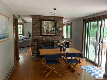 Brewster Cape Cod vacation rental - Dining Room & Double Sided Fireplace