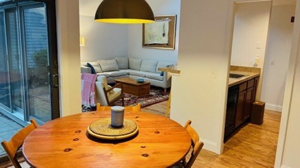 New Seabury Cape Cod vacation rental - Dining room with sliders to deck
