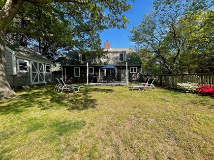 Eastham Cape Cod vacation rental - Relax in sun or shade with room for yard games.