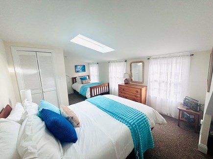Eastham Cape Cod vacation rental - Second floor bedroom, one full, one twin, one eighties boom box