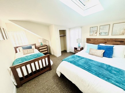 Eastham Cape Cod vacation rental - Another sunny second floor bedroom with twin and full beds