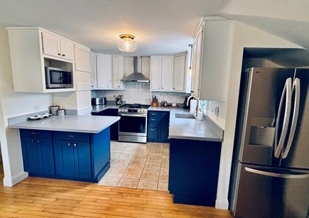 Eastham Cape Cod vacation rental - Newly remodeled kitchen brand-new stainless steel appliances
