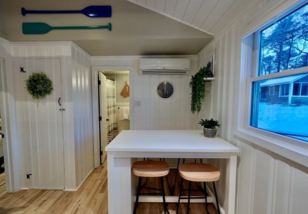 Truro Cape Cod vacation rental - Breakfast nook with seating for casual meals