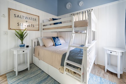 Truro Cape Cod vacation rental - 2nd bedroom with twin/full bunk bed, ideal for children or guests