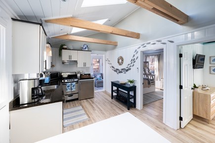 Truro Cape Cod vacation rental - Fully equipped kitchen with modern appliances