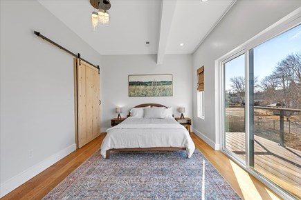 Dennis Cape Cod vacation rental - Queen Bed with ensuite Bathroom and deck.