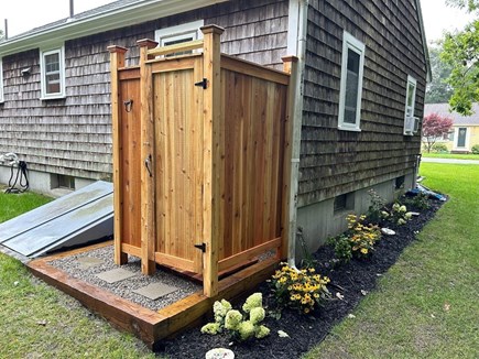 Dennis Cape Cod vacation rental - Outdoor shower.