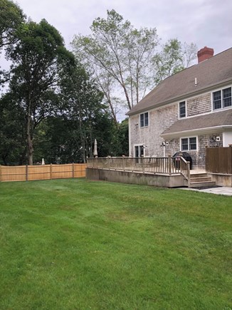 Yarmouthport Estate Cape Cod vacation rental - Large fenced in backyard