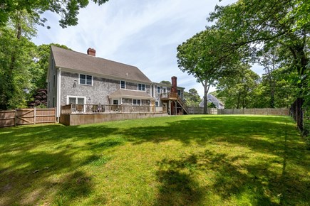 Yarmouthport Estate Cape Cod vacation rental - Large fenced in backyard