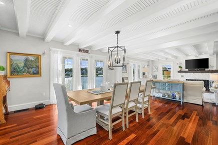Bourne, Buzzards Bay Cape Cod vacation rental - Open floor  dining and livingroom