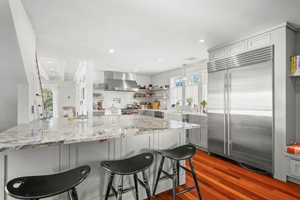 Bourne, Buzzards Bay Cape Cod vacation rental - Kitchen with strainless steel appliances