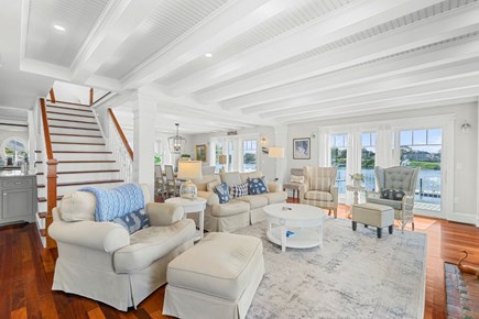 Bourne, Buzzards Bay Cape Cod vacation rental - Livingroom on the first floor