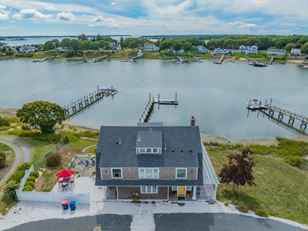 Bourne, Buzzards Bay Cape Cod vacation rental - Aerial view of property