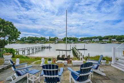 Bourne, Buzzards Bay Cape Cod vacation rental - Patio offering an amazing view
