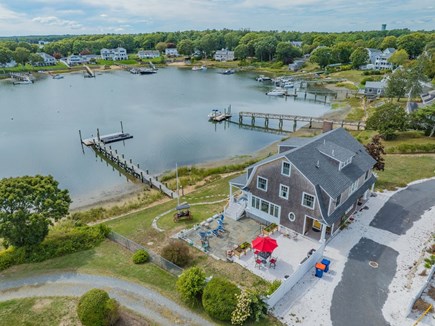 Bourne, Buzzards Bay Cape Cod vacation rental - Aerial view of property