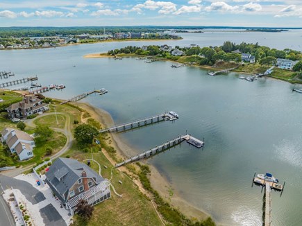 Bourne, Buzzards Bay Cape Cod vacation rental - Aerial view of property