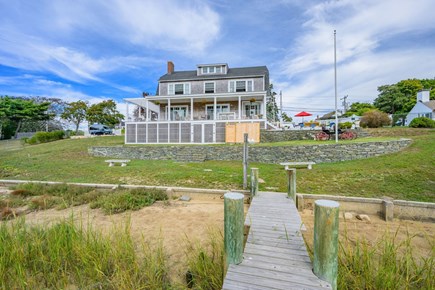 Bourne, Buzzards Bay Cape Cod vacation rental - View of backyard