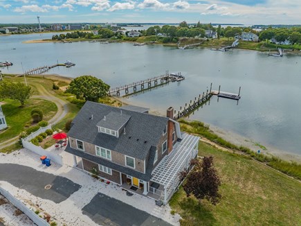 Bourne, Buzzards Bay Cape Cod vacation rental - Aerial view of property