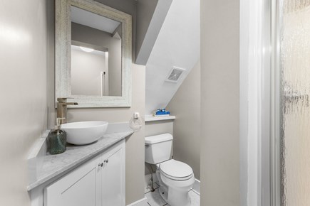 West Dennis Cape Cod vacation rental - Bathroom 1- Full with shower-ensuite to bedroom 1
