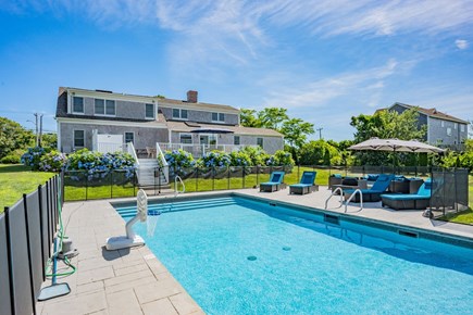 West Dennis Cape Cod vacation rental - Pool view