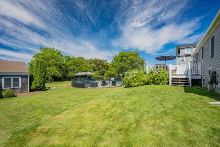 West Dennis Cape Cod vacation rental - View of the backyard