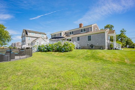 West Dennis Cape Cod vacation rental - View of the backyard