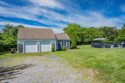 West Dennis Cape Cod vacation rental - View of the side yard