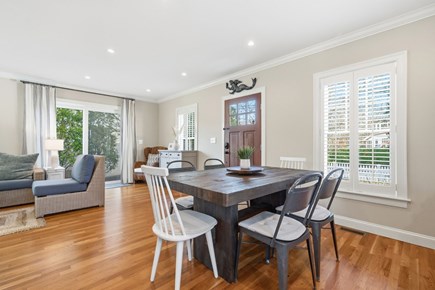 Harwich Port Cape Cod vacation rental - Dining area looking toward living room