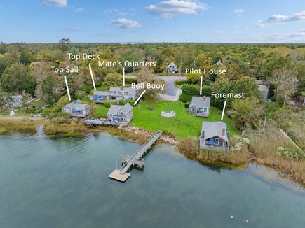 Eastham Cape Cod vacation rental - Aerial view of property
