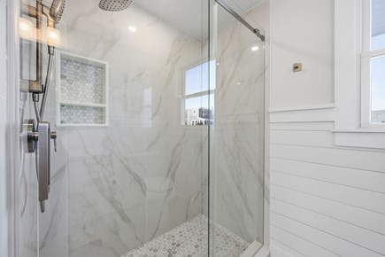 Sandwich Cape Cod vacation rental - Bathroom 1- Full with walk in shower- Ensuite bedroom 1