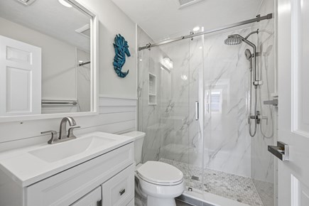 Sandwich Cape Cod vacation rental - Bathroom 2 - Full with shower stall- Upper Level