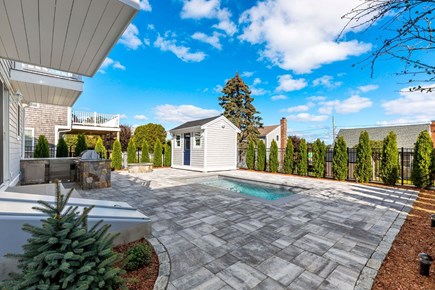 Sandwich Cape Cod vacation rental - 4 foot deep heated plunge pool