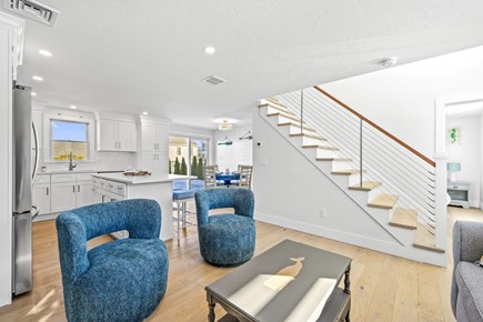 Sandwich Cape Cod vacation rental - View into the kitchen from the living room