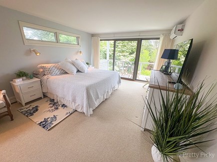 Orleans Cape Cod vacation rental - Primary bedroom with King bed and TV