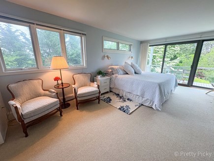 Orleans Cape Cod vacation rental - Seating area in primary bedroom