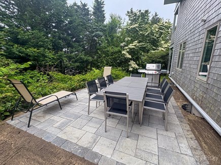 Orleans Cape Cod vacation rental - Backyard patio provides grilling, dining and lounging