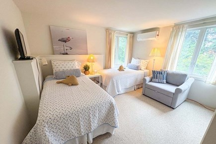 Orleans Cape Cod vacation rental - Lower level bedroom with 2 twins