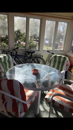 West Hyannisport Cape Cod vacation rental - 3 season Porch
