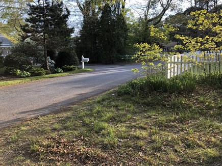 West Hyannisport Cape Cod vacation rental - View of road standing on driveway