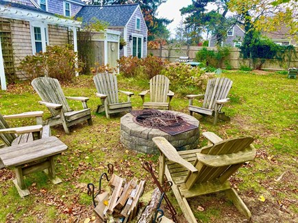West Harwich Cape Cod vacation rental - Fire Pit Area
