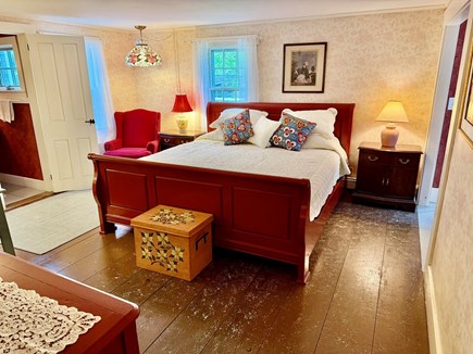 West Harwich Cape Cod vacation rental - First Floor Rose Room with King Sized Bed