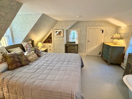 West Harwich Cape Cod vacation rental - Large Upstairs Bedroom with King Bed