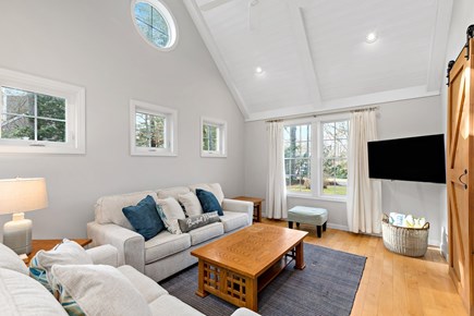 Orleans, Love & Luck Cape Cod vacation rental - Sunroom with Smart TV