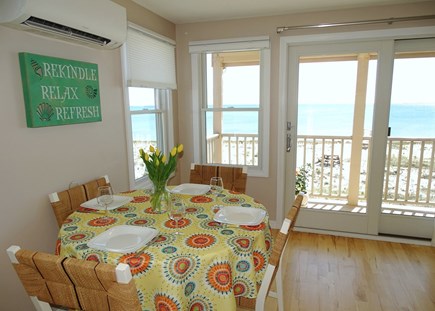 North Truro Cape Cod vacation rental - Comfortable and sturdy kitchen table for meals and game nights