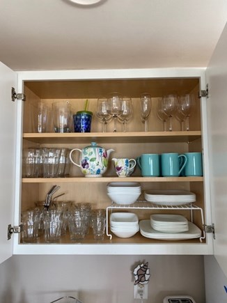 North Truro Cape Cod vacation rental - Glassware, stemware, tea & coffee pots, mixer, blender, and more