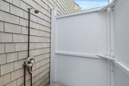 Harwich Cape Cod vacation rental - Outdoor shower to enjoy after day at the beach