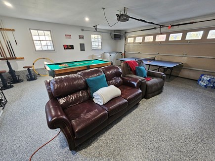 Brewster Cape Cod vacation rental - Garage Game Room