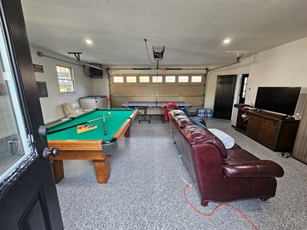 Brewster Cape Cod vacation rental - Garage Game Room