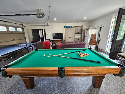 Brewster Cape Cod vacation rental - Garage Game Room